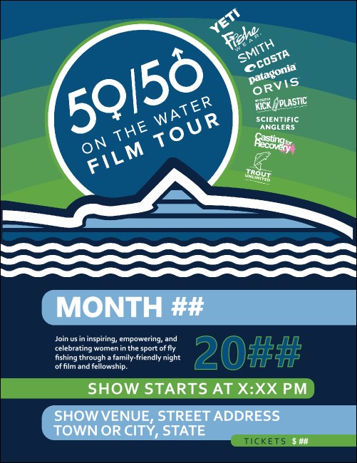 5050 Film Tour Flyer